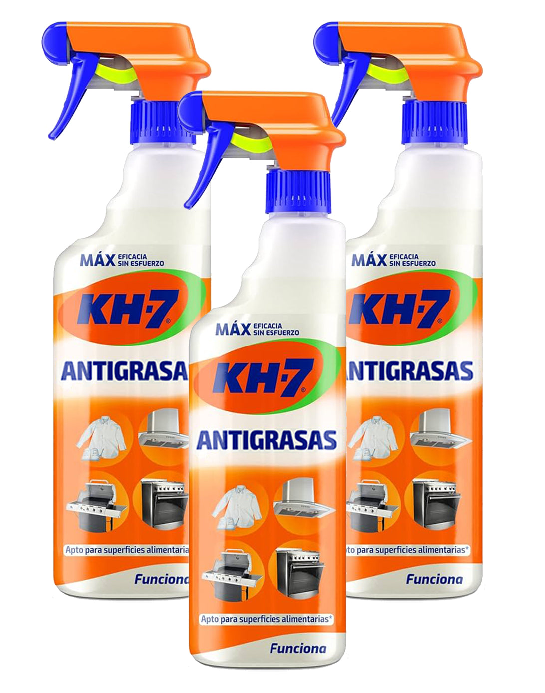 KH-7 Antigrasa Gatillo 3 x 750 cc - Puntolimpieza